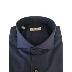Camicia uomo  slim fit blu scuro