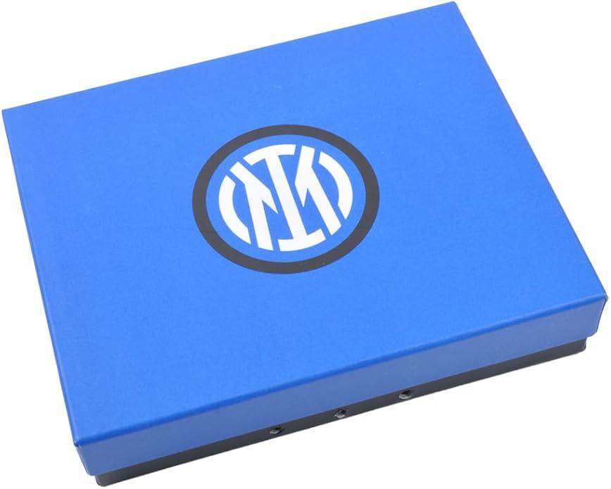 Portafoglio per Inter in pelle con stemma