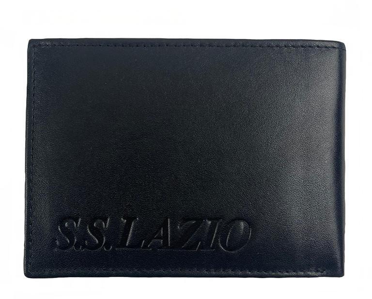 Portafoglio per Lazio in pelle colore nero