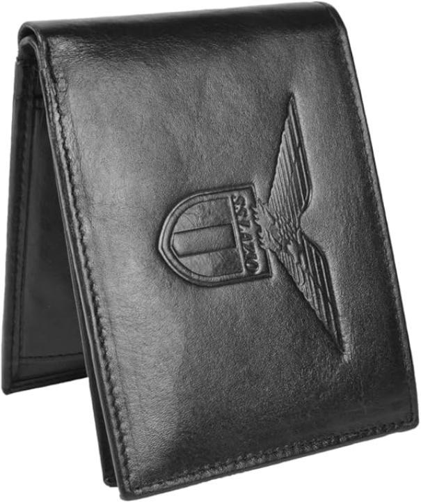 Portafoglio per Lazio in pelle colore nero