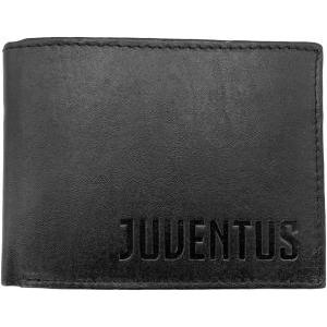 Portafoglio in vera pelle da uomo compatibile con juventus fc