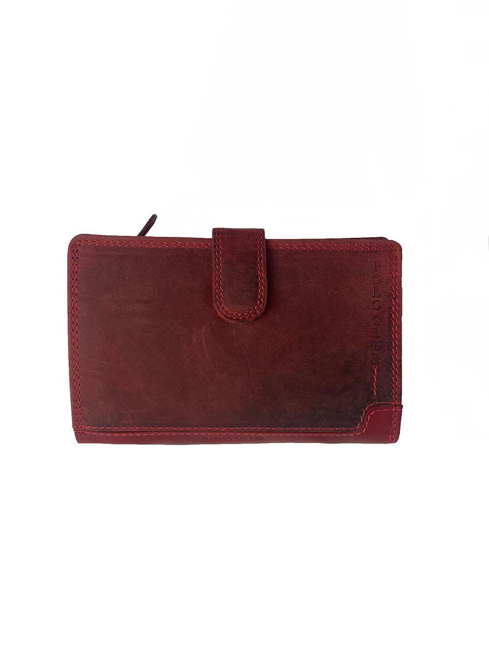 Portafoglio Harvey Miller donna pelle vintage