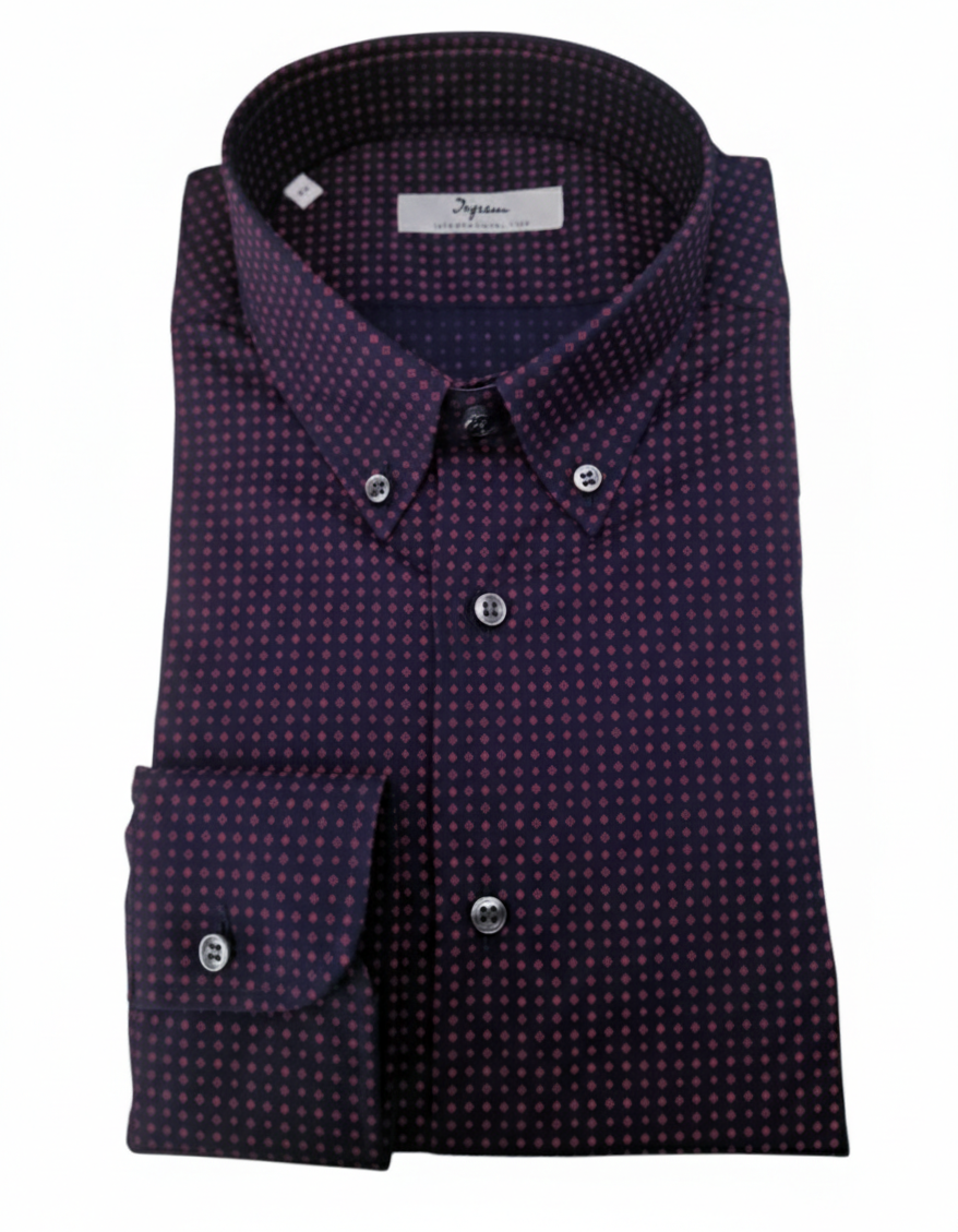 Camicia Ingram Regular Fit blu