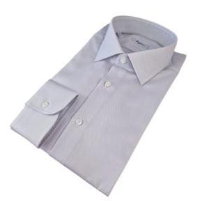 Camicia  slim fit uomo grigio perla