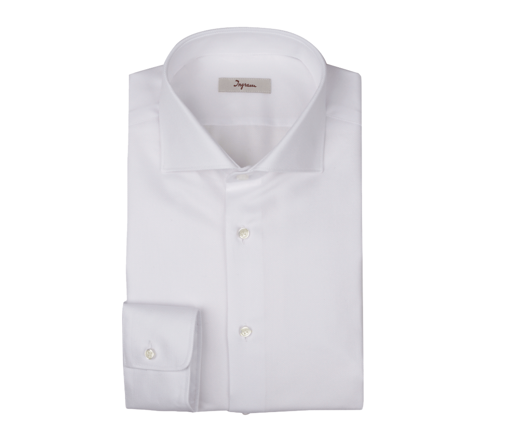 Camicia Ingram uomo Slim Fit bianco