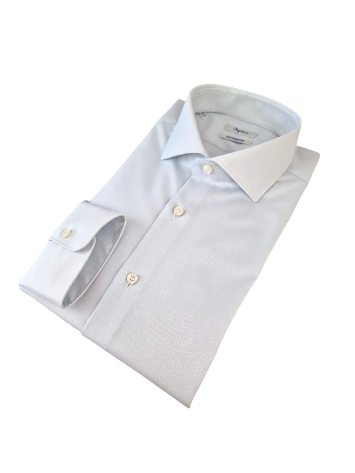 Camicia Ingram Cottonstir Slim Fit celeste chiaro