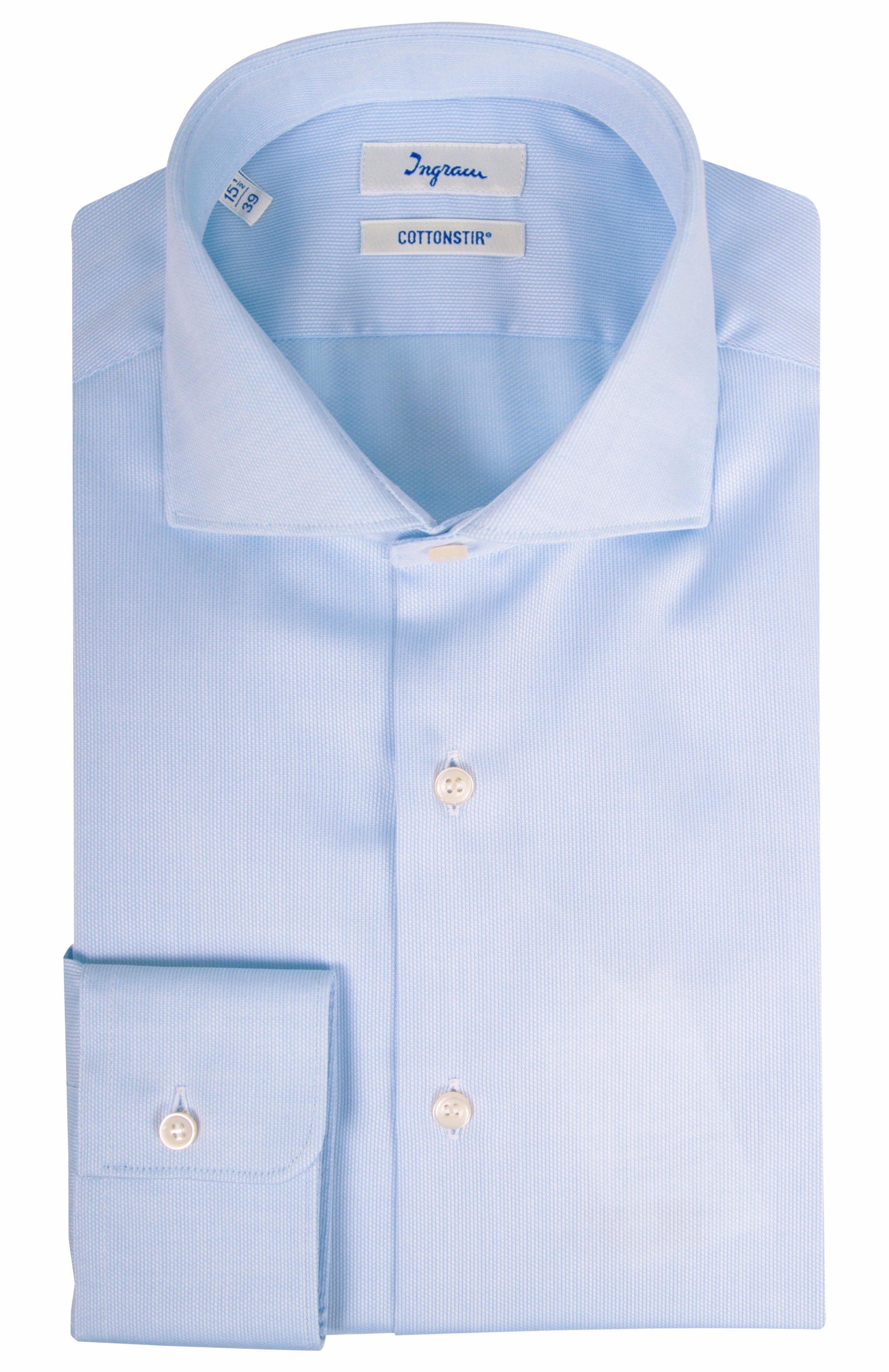 Camicia Ingram Cottonstir Regular Fit uomo celeste