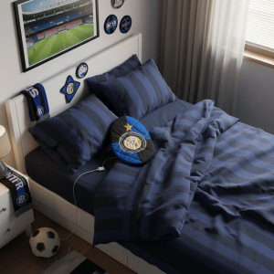 Cuscino piatto porta pigiama compatibile con inter