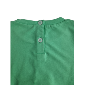 Completo tuta da bambina in cotone garzato