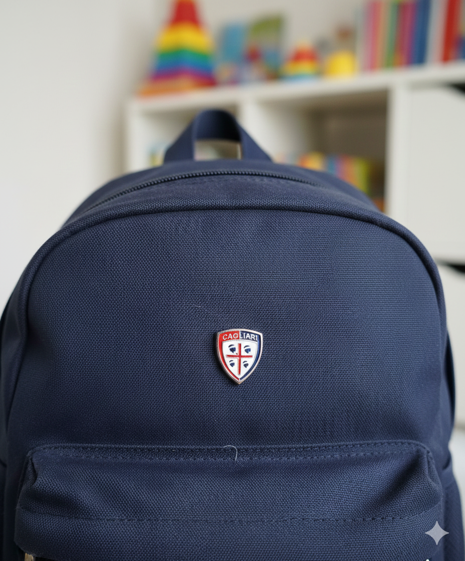 Spilla distintivo compatibile con Cagliari