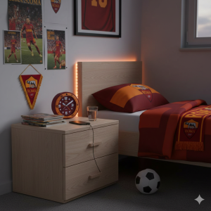 Sveglia analogica da tavolo compatibile con roma