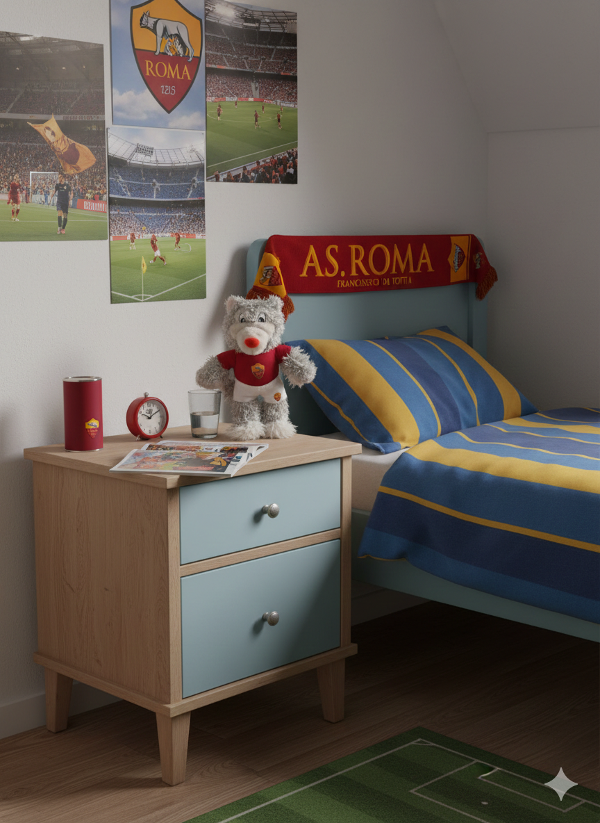 Peluche lupetto Romolo compatibile con Roma
