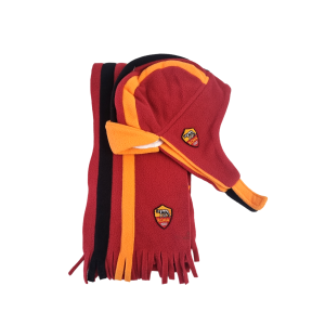 Set Cappello, Sciarpa E Guanti AS Roma Per Bambini - Taglia 3-8 Anni, Materiale Cotone E Poliestere - Foto 14