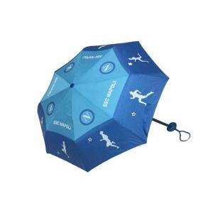 Ombrello pieghevole compatibile con napoli calcio