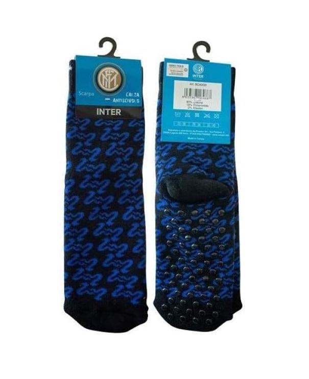 Calzini antiscivolo da bambino compatibile con Inter 