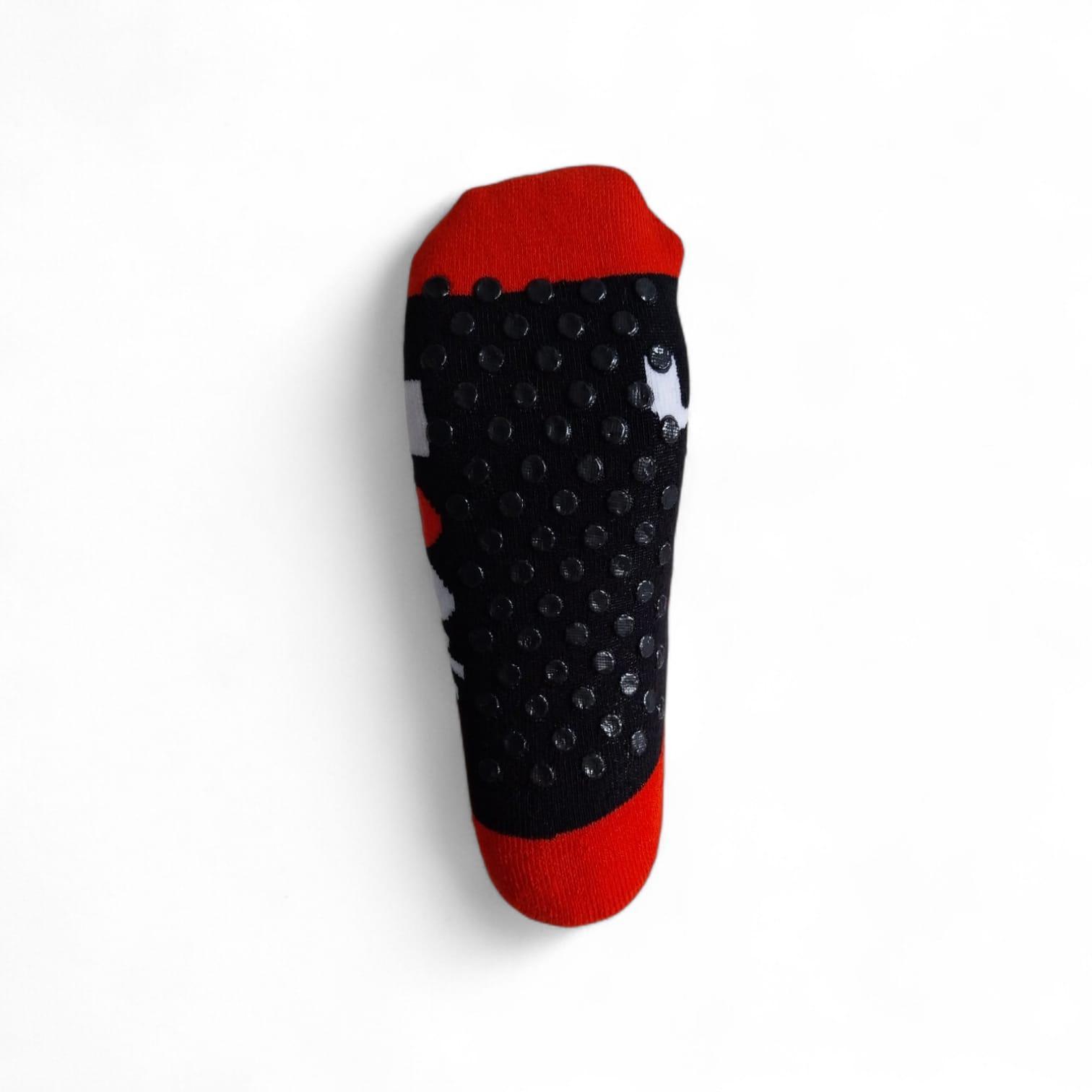 Calzini antiscivolo compatibile con Milan Nero