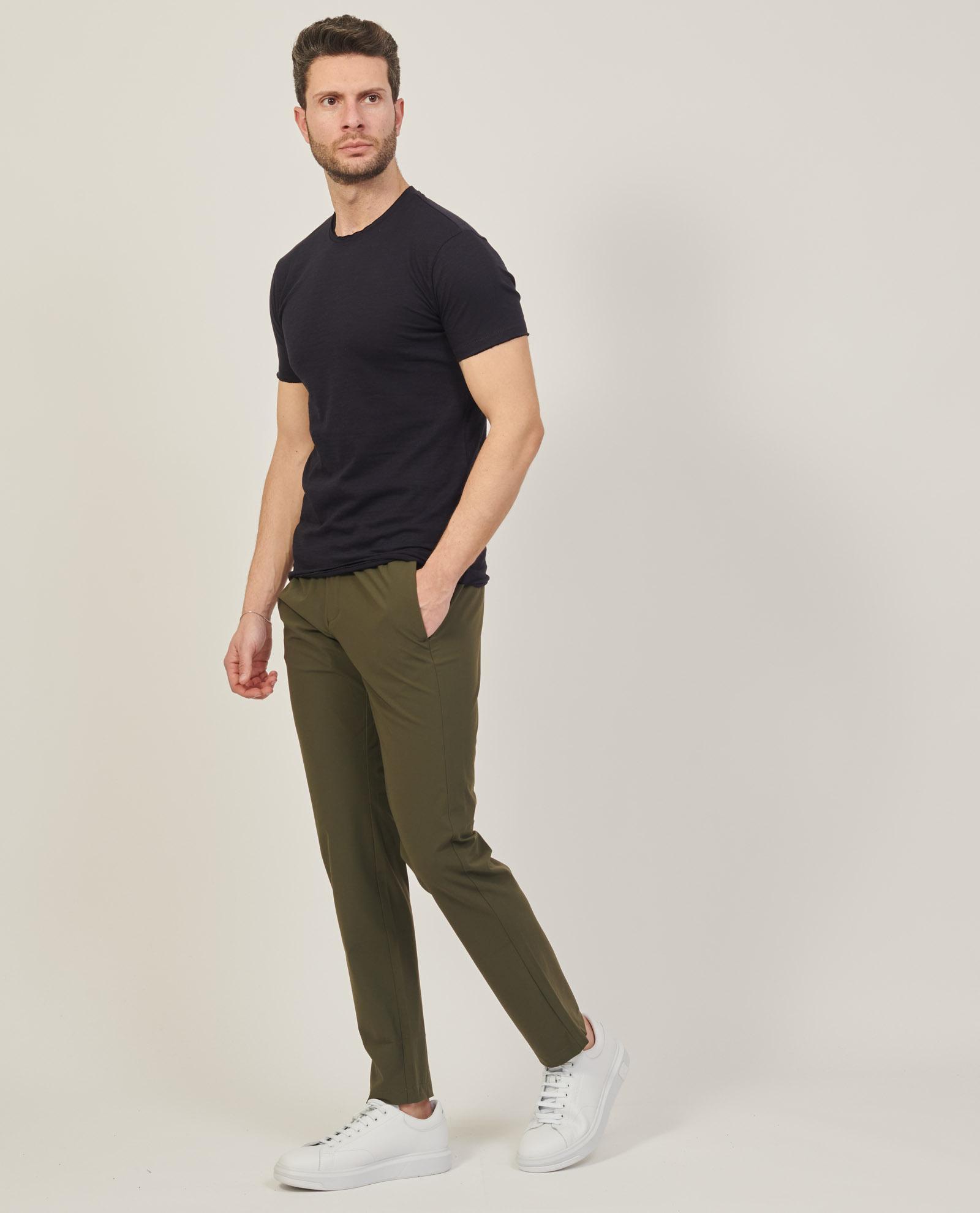 T-shirt Yes zee uomo taglio vivo blu