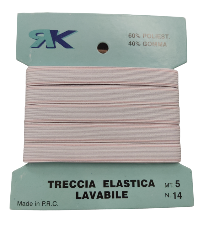 rk elastico n°14 mt 5 avvolto in farfalla cartone - foto 1