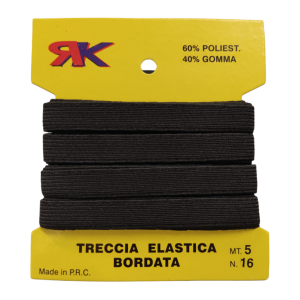 Elastico n°16 mt 5 avvolto in farfalla cartone