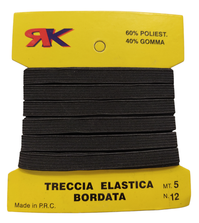 rk elastico n°12 mt 5 avvolto in farfalla cartone - foto 1