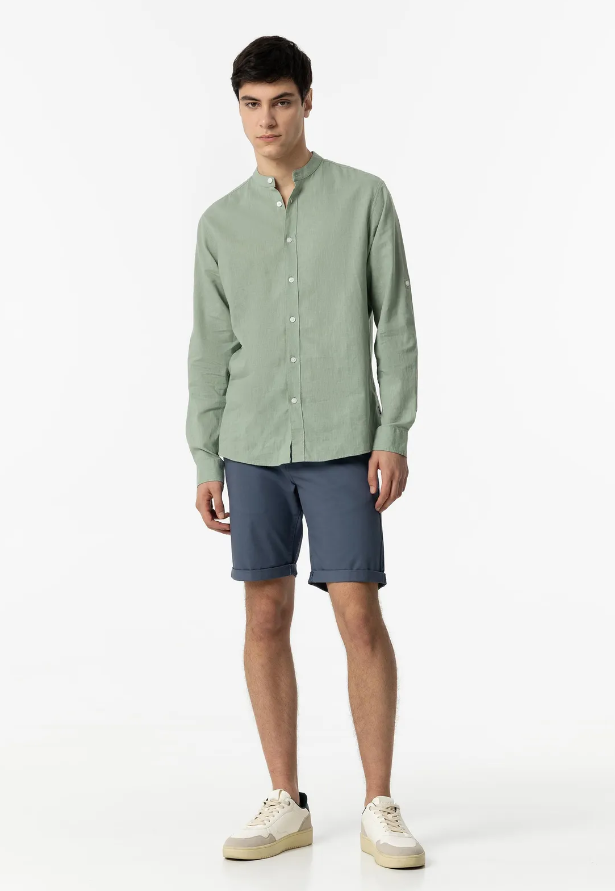 tiffosi bermuda uomo chino bluette - foto 1