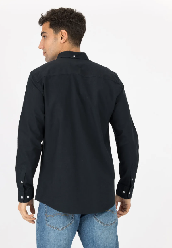 tiffosi camicia uomo oxford regular blu - foto 4
