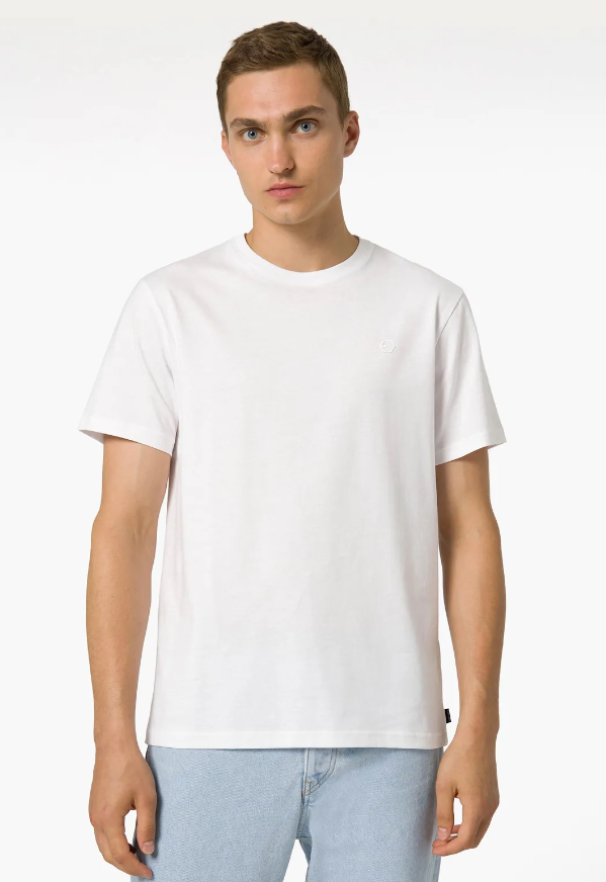 tiffosi t-shirt basic bianco bianco - foto 1