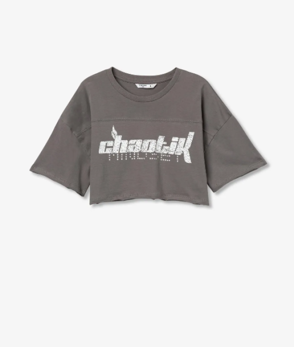 tiffosi t-shirt corta con scollo tondo e maniche corte. stampa frontale. - foto 3