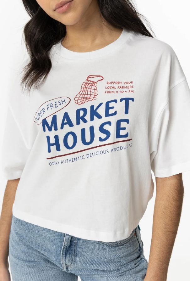 tiffosi t-shirt con scollo tondo e maniche corte. stampa frontale. - foto 5