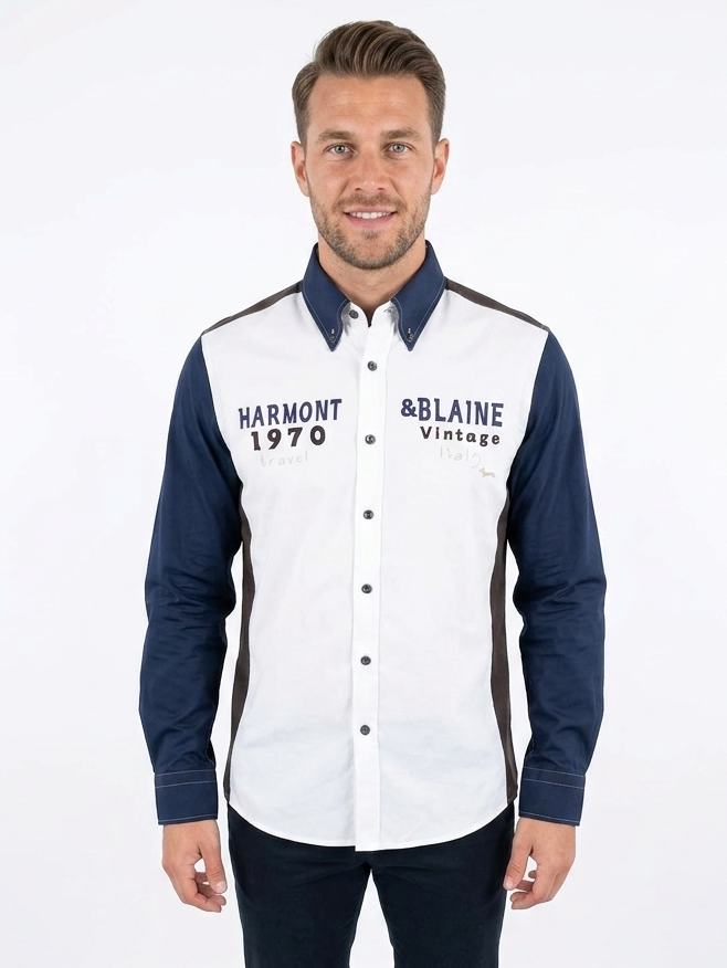 Camicia uomo Harmont&Blaine slim fit