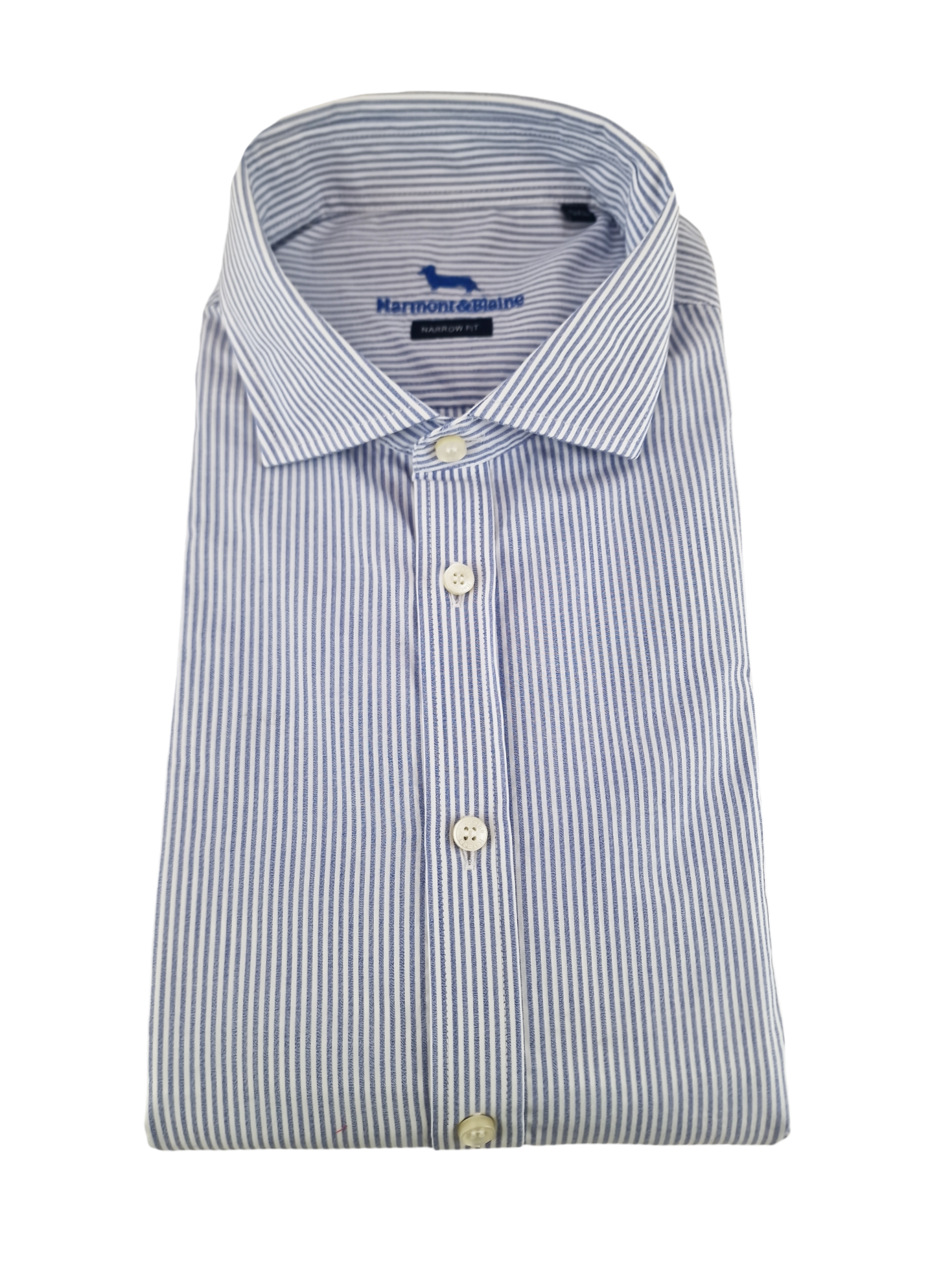 Camicia manica lunga in cotone da uomo Harmont & Blaine fantasia a righe 5XL