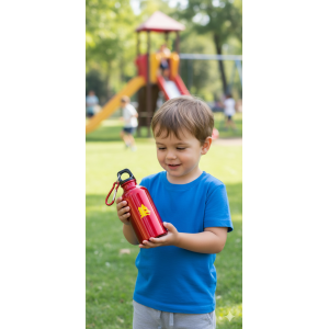 Borraccia termica in alluminio compatibile con roma 300ml