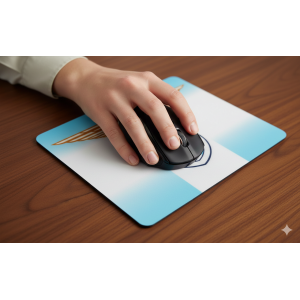 Tappetino mouse compatibile con lazio stemma