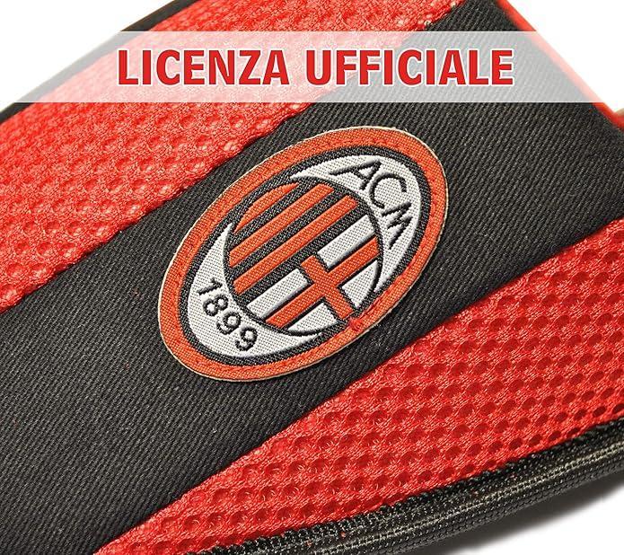 Pantofole compatibile con Milan uomo con stemma
