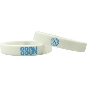 Tris bracciali in silicone compatibile con napoli calcio