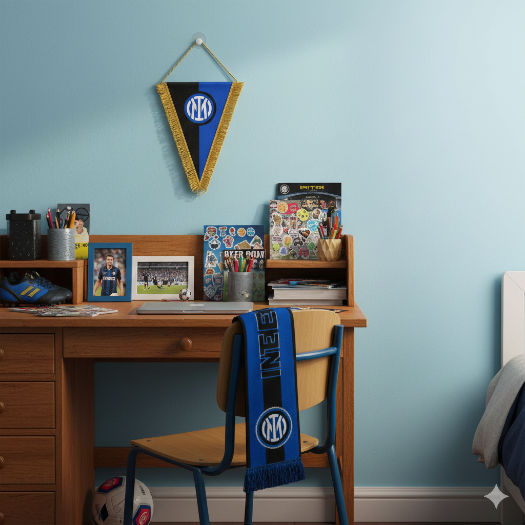 Gagliardetto 28x20cm compatibile con Inter