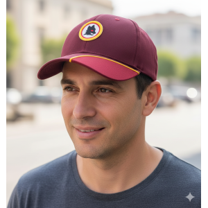 Berretto in cotone adulto compatibile con roma
