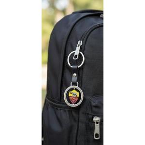 Portachiavi in metallo compatibile con roma