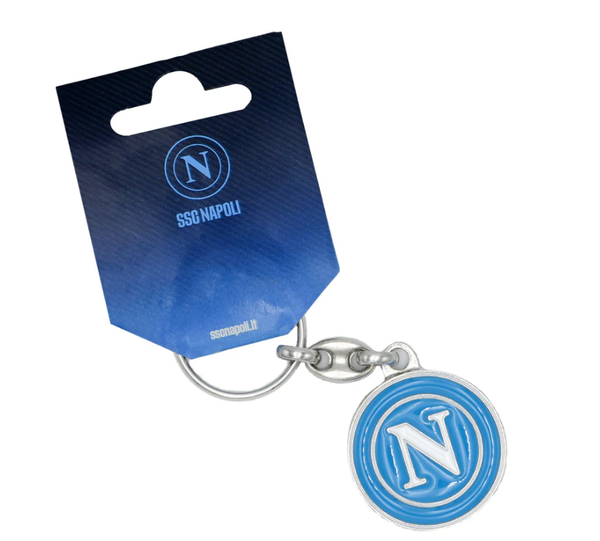 Portachiavi in metallo compatibile con Napoli