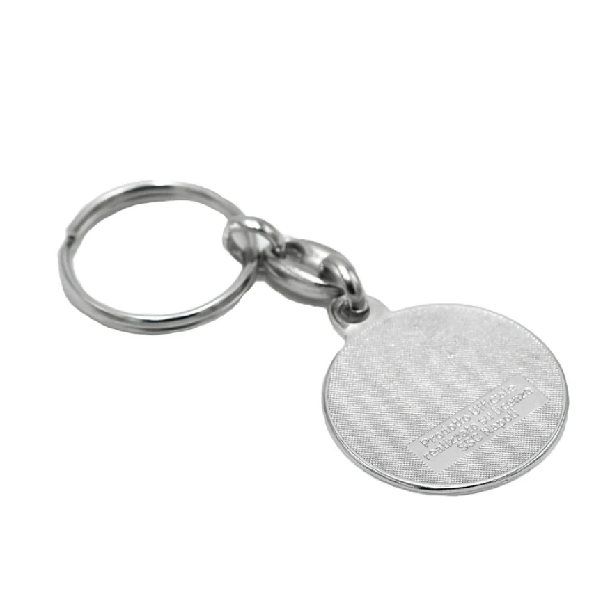 Portachiavi in metallo compatibile con Napoli