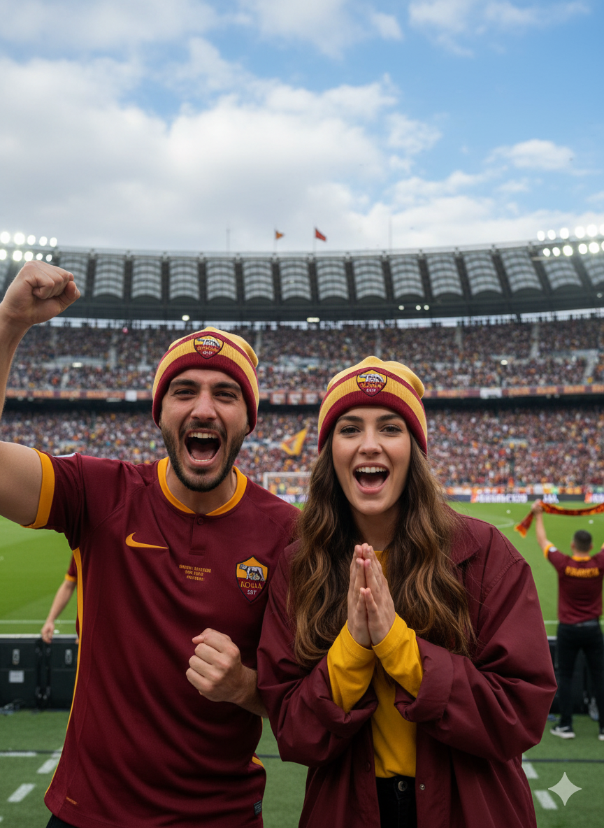 Zuccotto invernale da adulto compatibile con Roma
