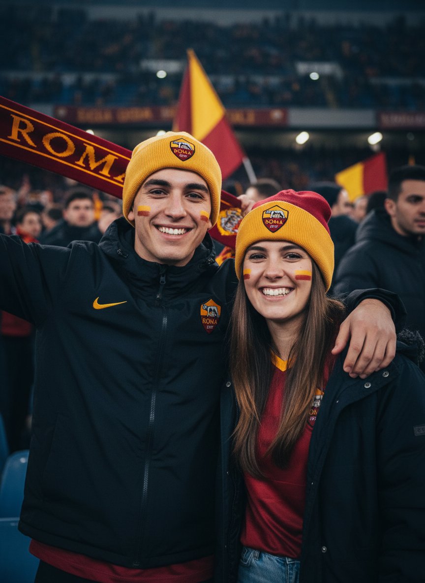 Zuccotto invernale da adulto compatibile con Roma