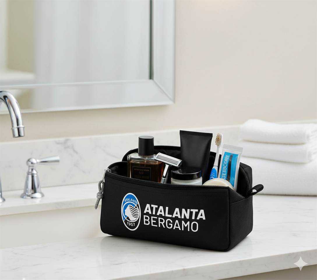 Beauty case compatibile con Atalanta Calcio