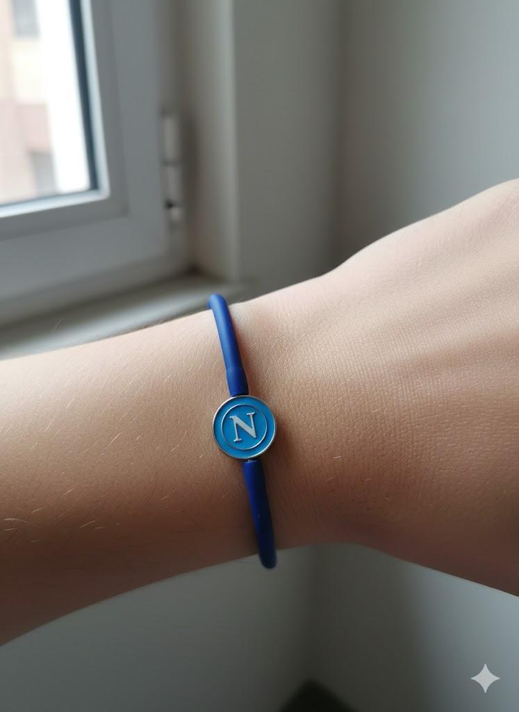 Bracciale in silicone compatibile con Napoli 