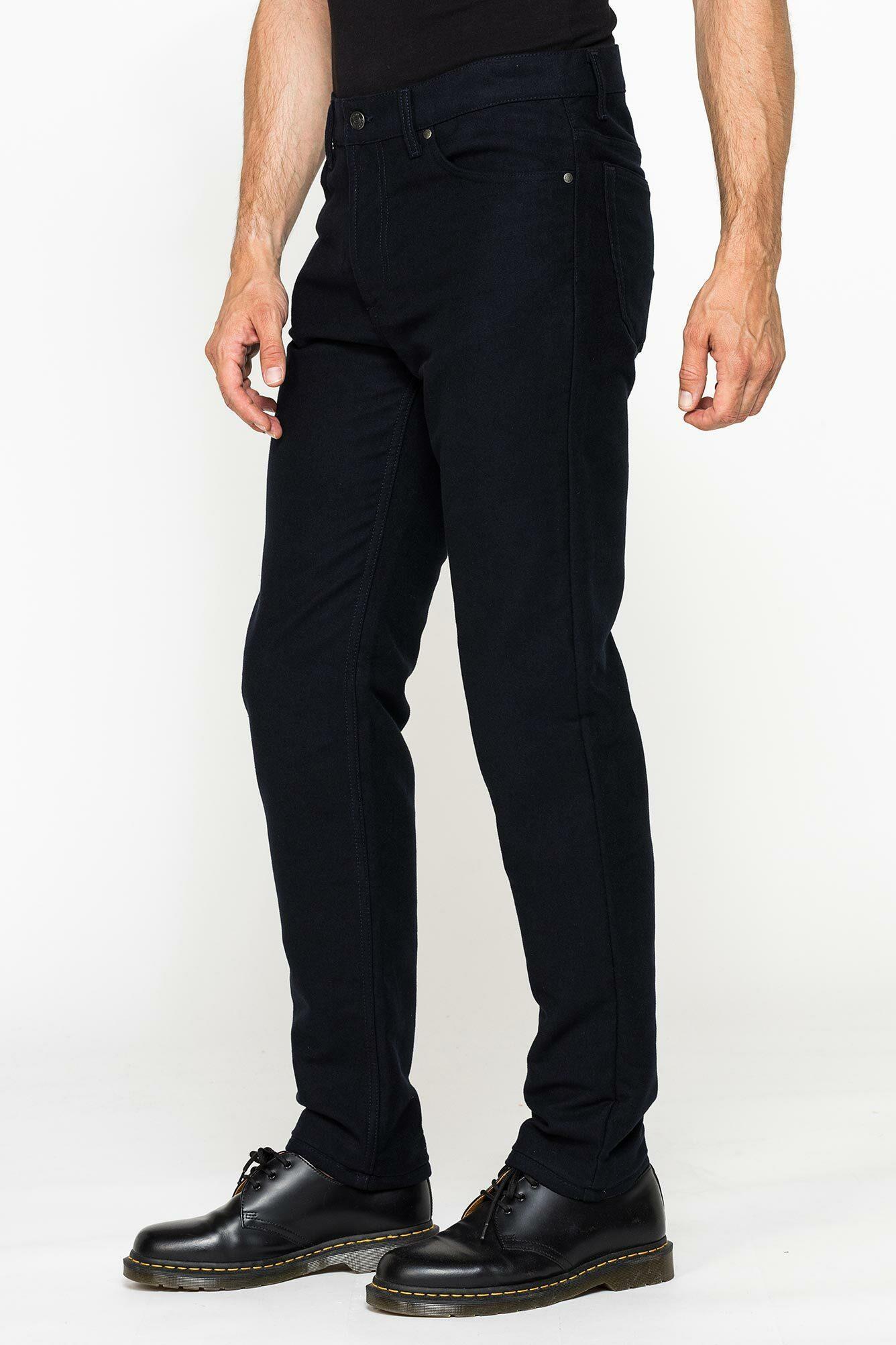carrera pantalone 5 tasche in fustagno mod. 700 regolare blu - foto 2