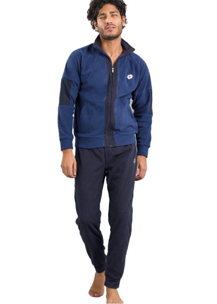 Tuta homewear pile Lotto uomo Jeans L4010