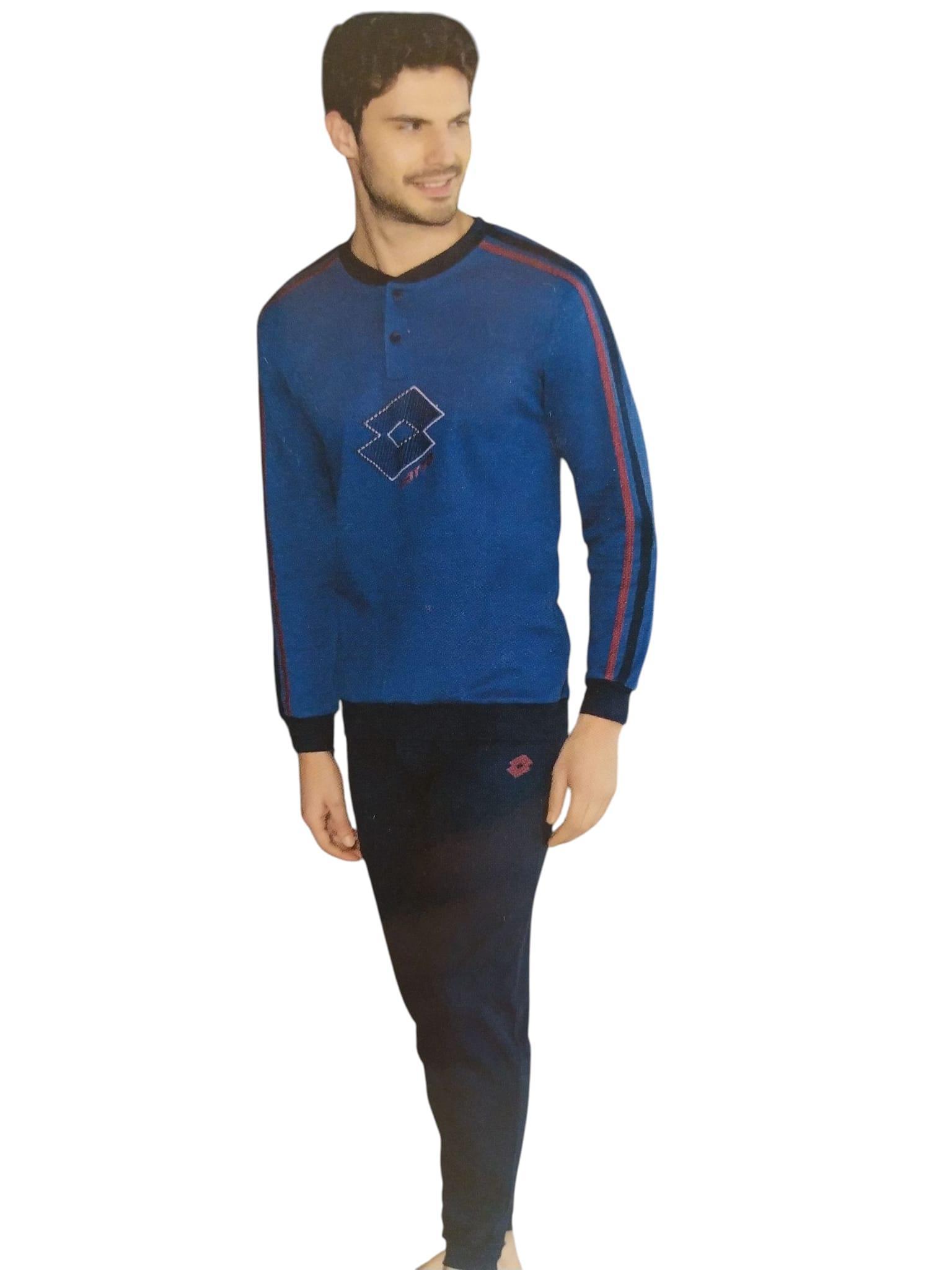 Pigiama uomo cotone interlock Aviazione