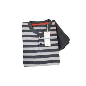 Pigiama in caldo cotone da uomo  grigio