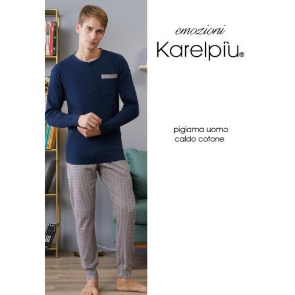 Pigiama uomo caldo cotone Karelpiu00f9