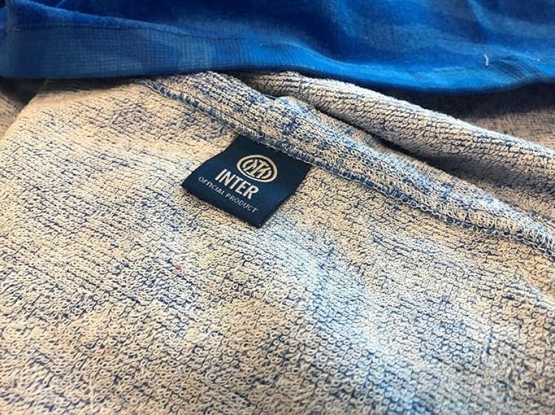 Poncho da bambino compatibile con Inter